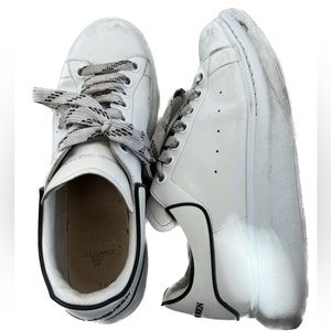 Alexander McQueen Sneaker with Black Trim